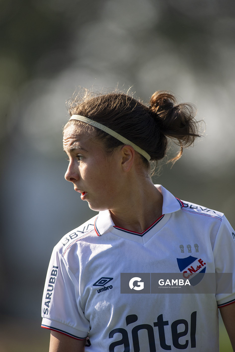 Martina Segovia, de Nacional, Campeonato Uruguayo Femenino. Parque Palermo.