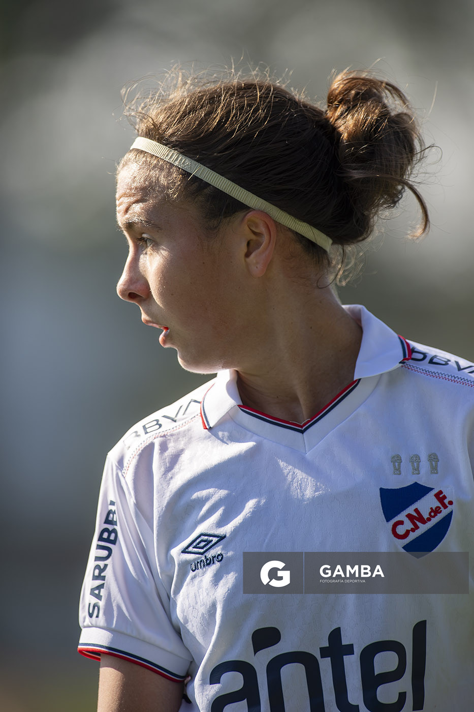 Martina Segovia, de Nacional, Campeonato Uruguayo Femenino. Parque Palermo.