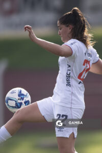 Julieta Lados, de Nacional, Campeonato Uruguayo Femenino. Parque Palermo.