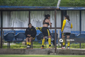 Allegra Rodríguez, de Peñarol, Campeonato Uruguayo Femenino. Parque Palermo.