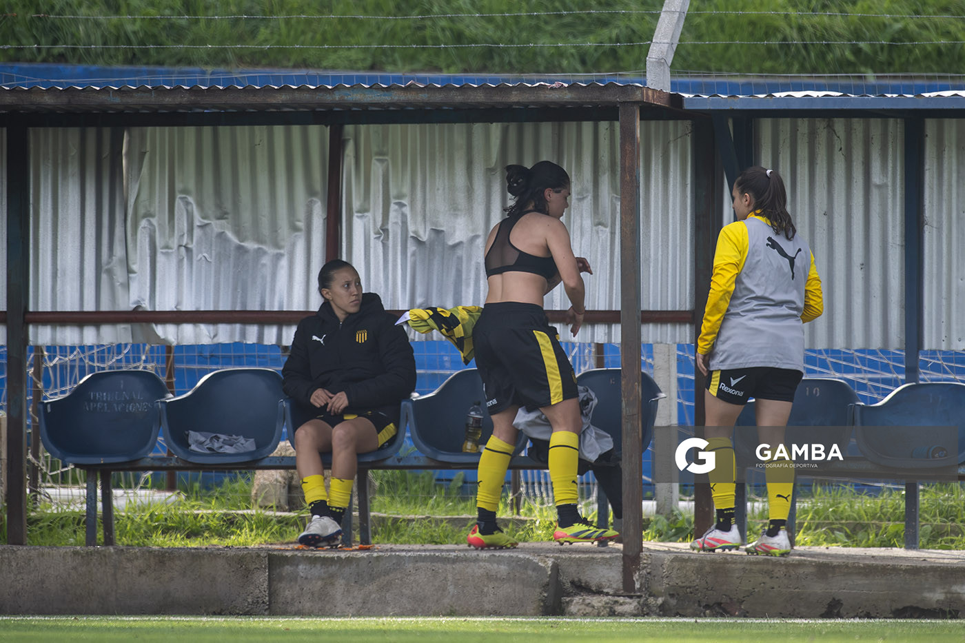 Allegra Rodríguez, de Peñarol, Campeonato Uruguayo Femenino. Parque Palermo.