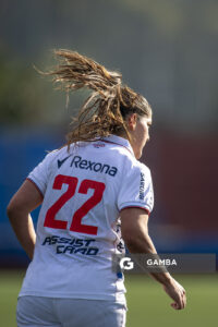 Julieta Lados, de Nacional, Campeonato Uruguayo Femenino. Parque Palermo.