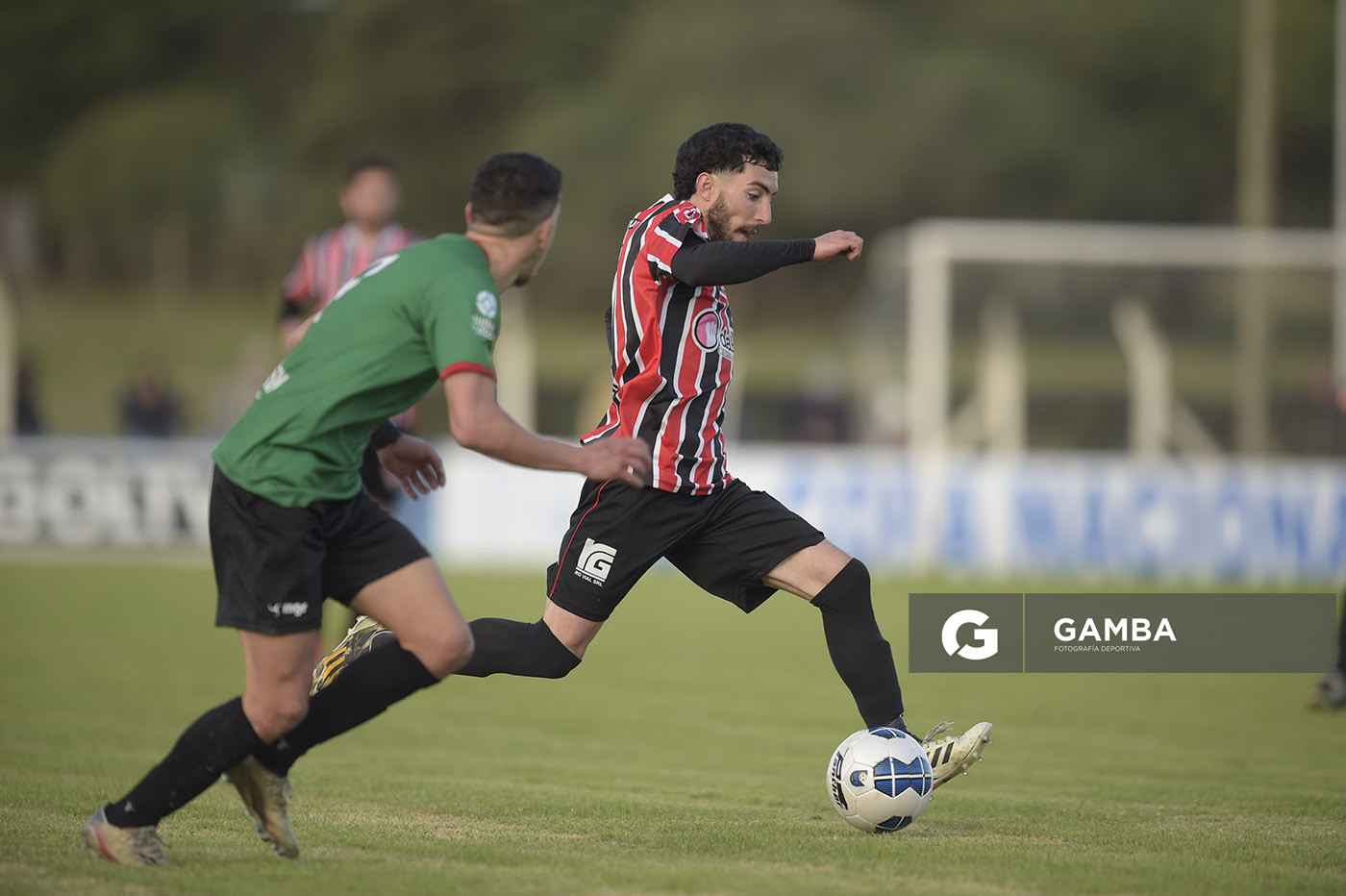 Stewart Aquino, de Barracas, 18ª Copa Nacional de Clubes. Estadio Julia Pereira.