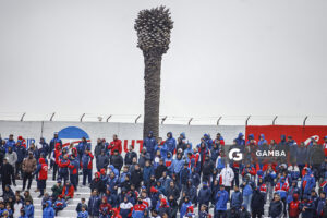Hinchas de Nacional. Liga AUF Uruguaya. Estadio María Mincheff de Lazaroff.