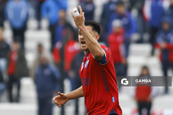 Maximiliano Gómez, de Nacional, Liga AUF Uruguaya. Estadio María Mincheff de Lazaroff.