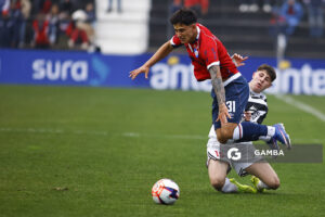 Rodrigo Martínez, de Nacional, Liga AUF Uruguaya. Estadio María Mincheff de Lazaroff.