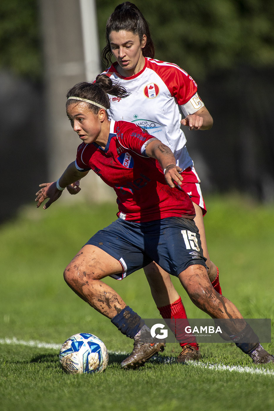 Martina Segovia, de Nacional, Campeonato Uruguayo Femenino. Estadio Julio César Abbadie.