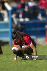 Valentina Cousillas, de Nacional, Campeonato Uruguayo Femenino. Estadio Julio César Abbadie.