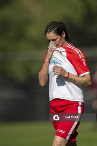 Evangelina Vergara, de Canadian, Campeonato Uruguayo Femenino. Estadio Julio César Abbadie.