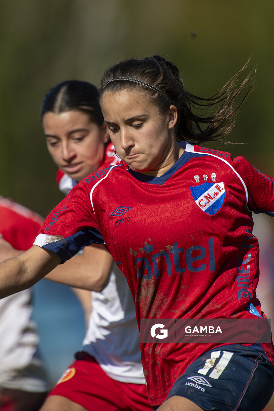 Isabela Pérez, de Nacional, Campeonato Uruguayo Femenino. Estadio Julio César Abbadie.