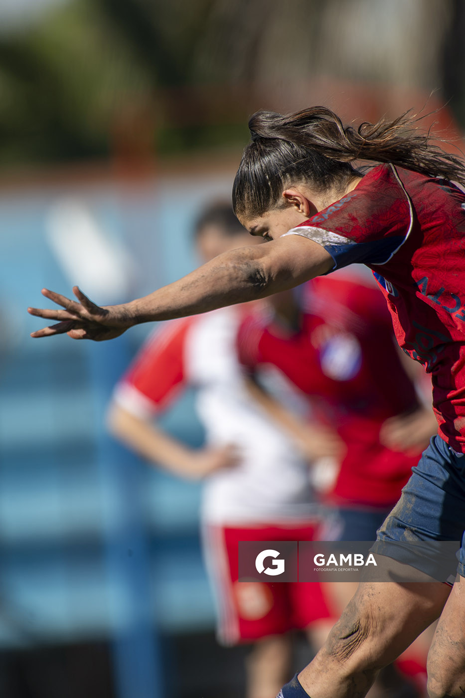 Julieta Lados, de Nacional, Campeonato Uruguayo Femenino. Estadio Julio César Abbadie.