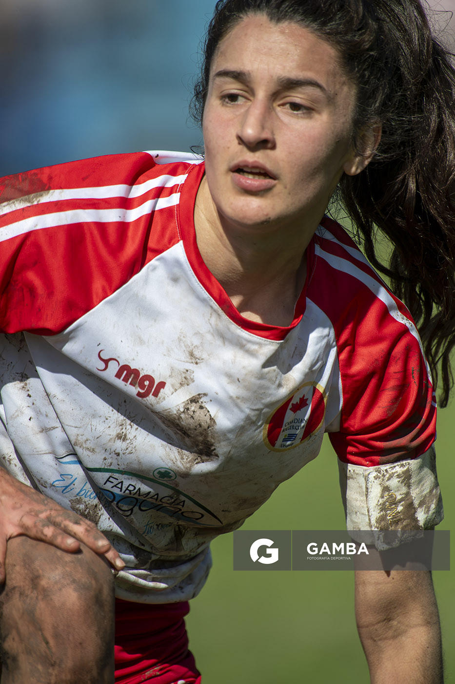Julia Martínez, de Canadian, Campeonato Uruguayo Femenino. Estadio Julio César Abbadie.