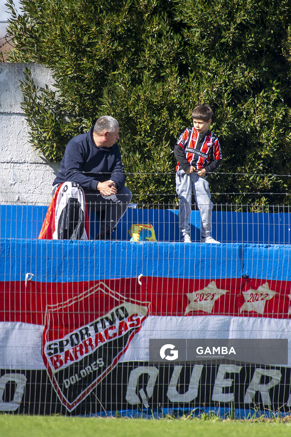 Hinchas de Sportivo Barracas. 22ª Copa Nacional de Clubes.