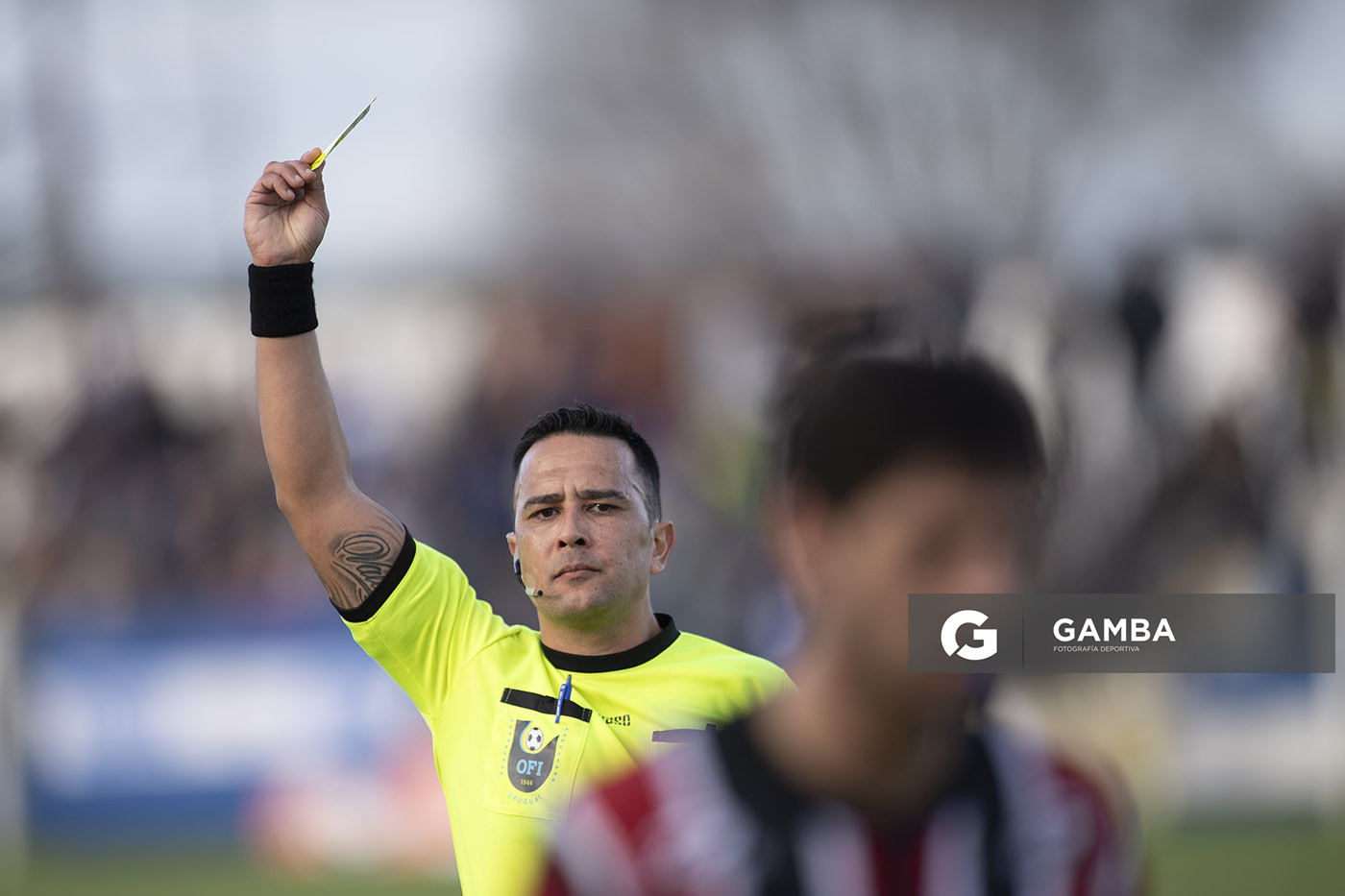 Matías Schneider, árbitro central, 22ª Copa Nacional de Clubes.