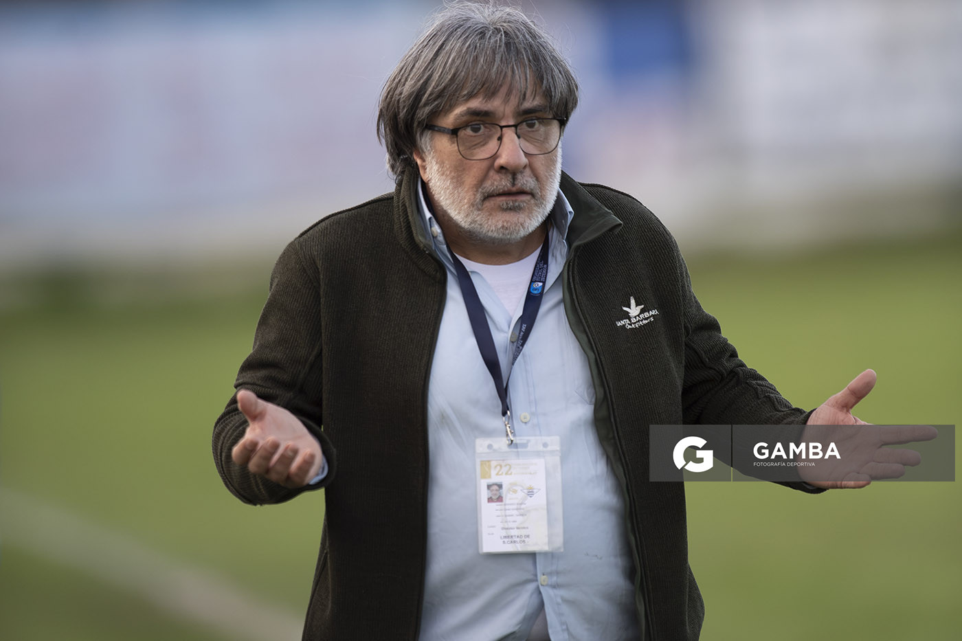 Gerardo Cano, director técnico de Libertad, 22ª Copa Nacional de Clubes.