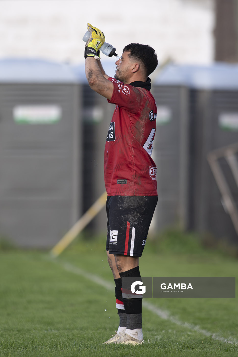 Guillermo Reyes, golero de Sportivo Barracas, 22ª Copa Nacional de Clubes.