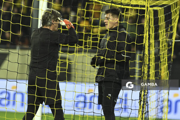 Washington Aguerre, golero de Peñarol, Liga AUF Uruguaya. Estadio Campeón del Siglo.