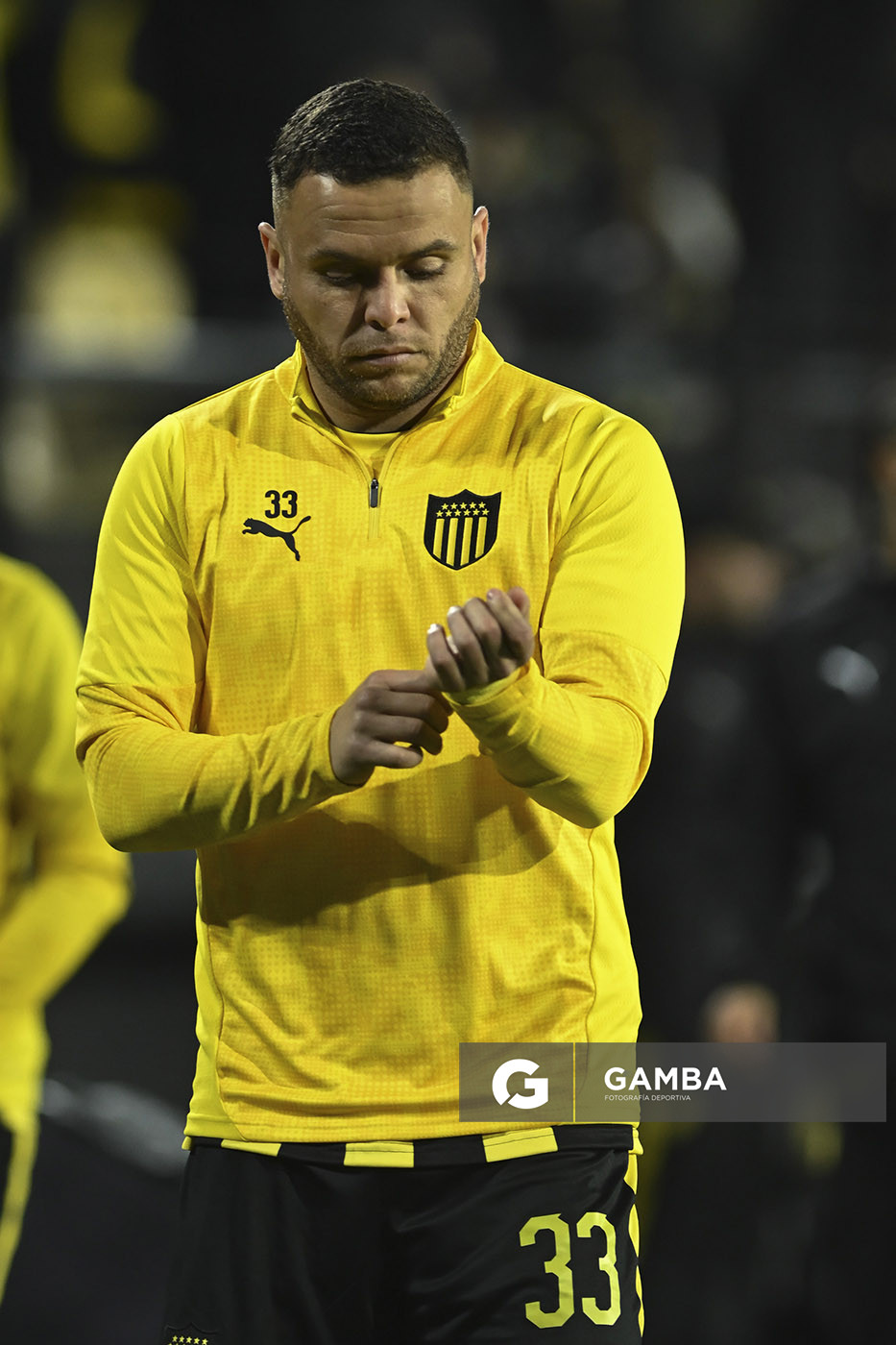 Jonathan Rodríguez, de Peñarol, Liga AUF Uruguaya. Estadio Campeón del Siglo.