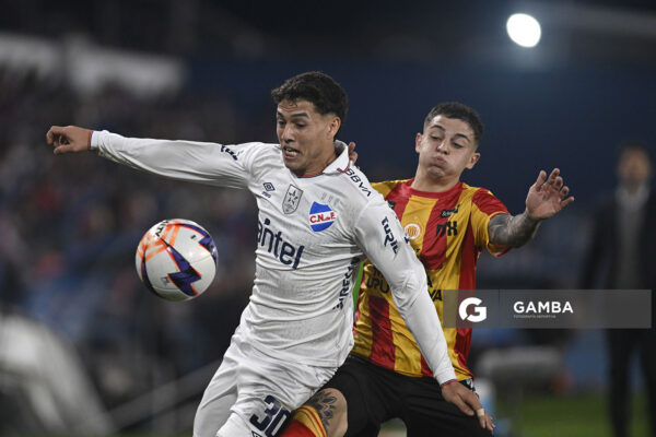 Baltasar Barcia, de Nacional, Liga AUF Uruguaya. Estadio Gran Parque Central.