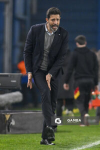 Jorge Bava, director técnico de Nacional, Liga AUF Uruguaya. Estadio Gran Parque Central.
