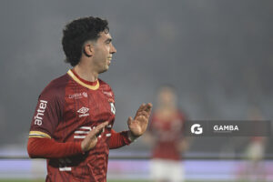Luciano Cosentino, de Wanderers, Liga AUF Uruguaya. Estadio Centenario.