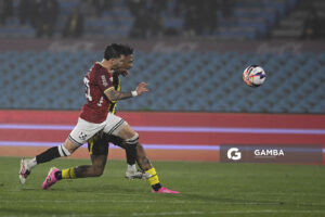 Nahuel Furtado, de Wanderers, Liga Auf Uruguaya. Estadio Centenario.