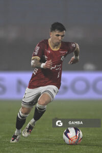 Nahuel Furtado, de Wanderers, Liga Auf Uruguaya. Estadio Centenario.
