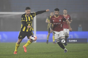 Eric Remedi, de Peñarol, Liga Auf Uruguaya. Estadio Centenario.