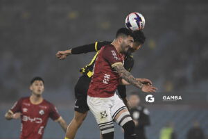 José Alberti, de Wanderers, Liga Auf Uruguaya. Estadio Centenario.
