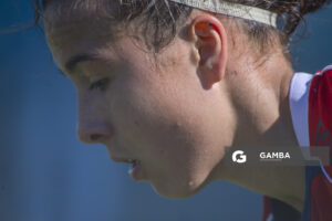 Martina Segovia, de Nacional, Campeonato Uruguayo Femenino. Estadio Julio César Abbadie.