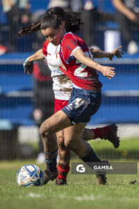 Rocío Martínez, de Nacional, Campeonato Uruguayo Femenino. Estadio Julio César Abbadie.