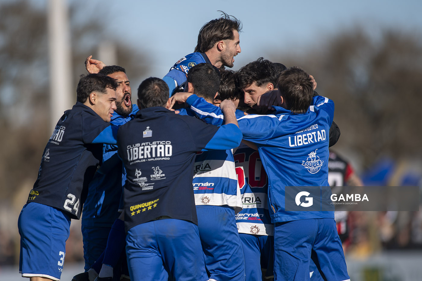 Jugadores de Libertad. 22ª Copa Nacional de Clubes.