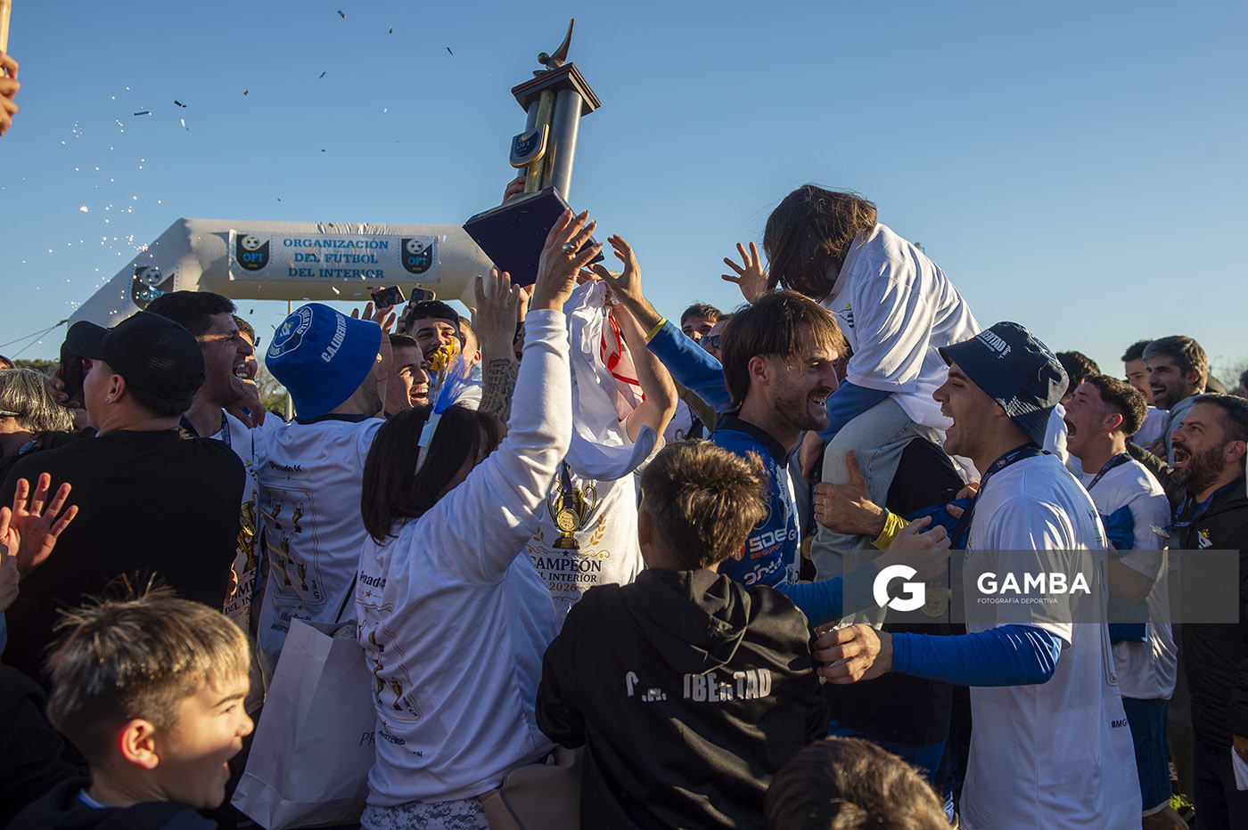 Libertad(San Carlos) Campeón. 22ª Copa Nacional de Clubes.