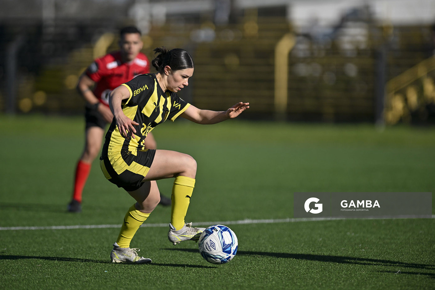 Torrie Grant-Clavijo, de Peñarol, Campeonato Uruguayo Femenino. Estadio José Pedro Damiani.