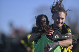 Micaela Domínguez, de Peñarol, Campeonato Uruguayo Femenino. Estadio José Pedro Damiani.
