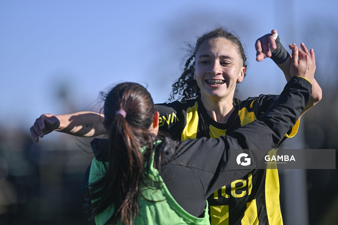 Micaela Domínguez, de Peñarol, Campeonato Uruguayo Femenino. Estadio José Pedro Damiani.