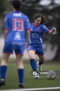María Suárez, de Lito, Campeonato Minuano Femenino. Estadio Juan Antonio Lavalleja.
