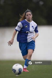 Dahiana Sequeira, de Granjeros, Campeonato Minuano Femenino. Estadio Juan Antonio Lavalleja.