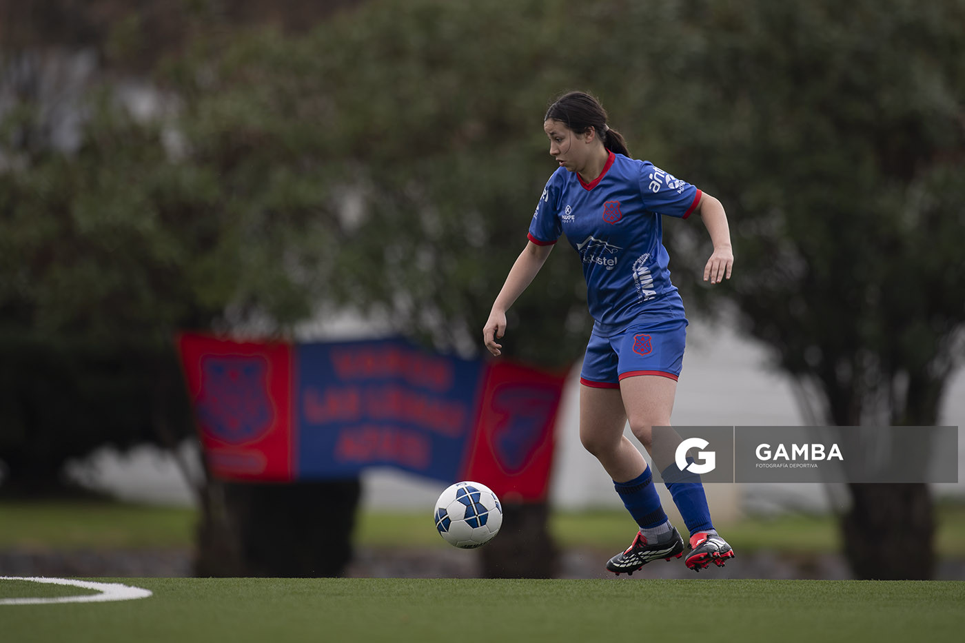 Malena Fernández, de Lito, Campeonato Minuano Femenino. Estadio Juan Antonio Lavalleja.