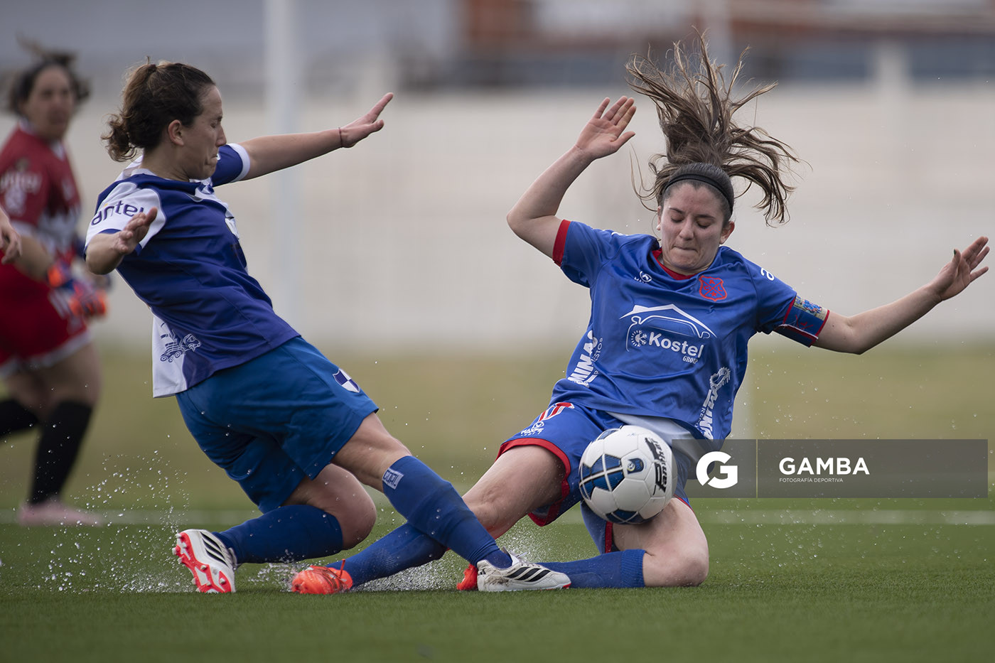 Carla Laens, de Granjeros, Campeonato Minuano Femenino. Estadio Juan Antonio Lavalleja.