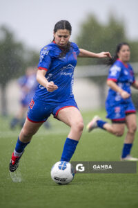Malena Fernández, de Lito, Campeonato Minuano Femenino. Estadio Juan Antonio Lavalleja.