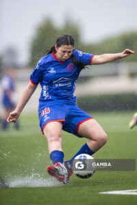 Malena Fernández, de Lito, Campeonato Minuano Femenino. Estadio Juan Antonio Lavalleja.