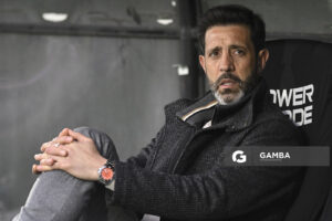Jorge Bava, director técnico de Nacional, Liga AUF Uruguaya. Estadio Centenario.