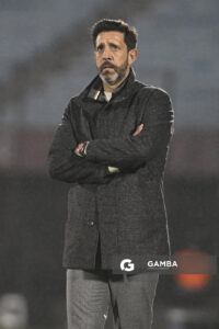 Jorge Bava, director técnico de Nacional, Liga AUF Uruguaya. Estadio Centenario.