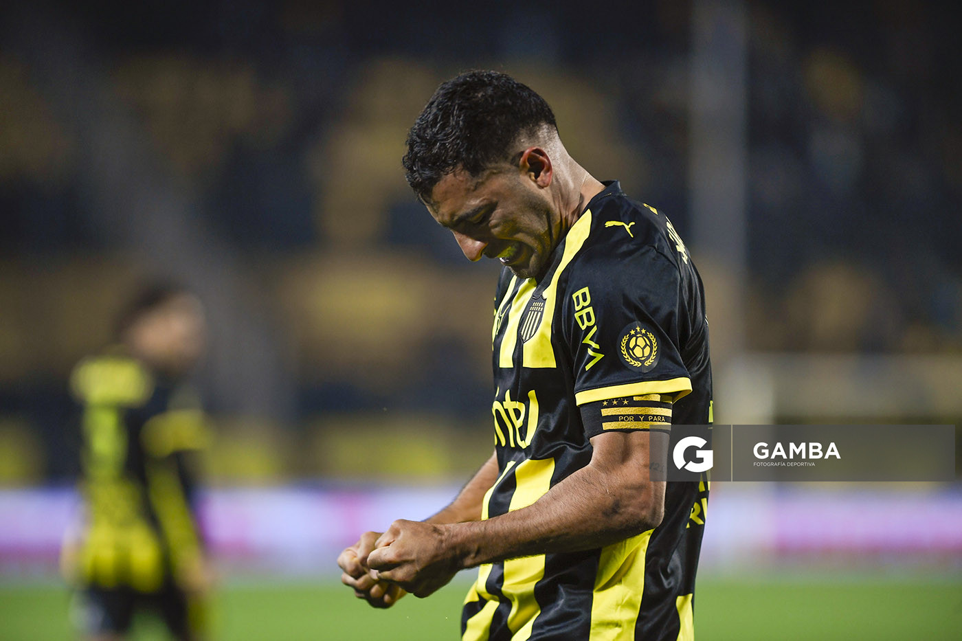 Maximiliano Olivera, de Peñarol, Liga AUF Uruguaya. Estadio Campeón del Siglo.