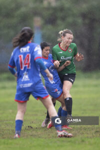 Betina Ferreira, de Lito. Belén Druillet, de Ituzaingó. 24ª Copa Nacional de Fútbol Femenino .