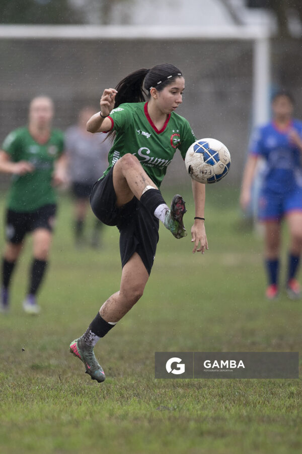 Delfina Chocho, de Ituzaingó. 24ª Copa Nacional de Fútbol Femenino .