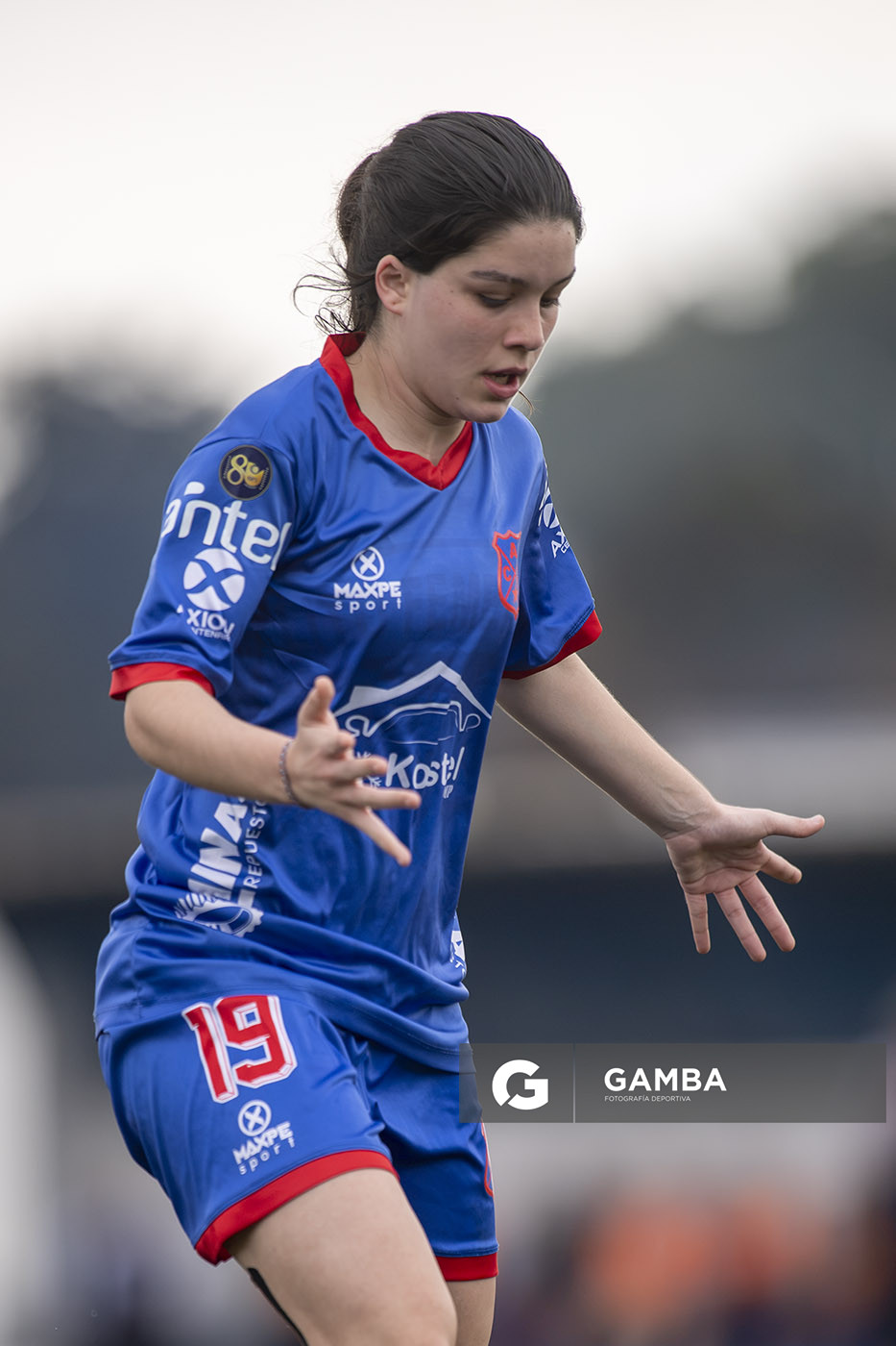 Agustina Bentancor, de Lito, Campeonato Minuano Femenino. Estadio Juan Antonio Lavalleja.