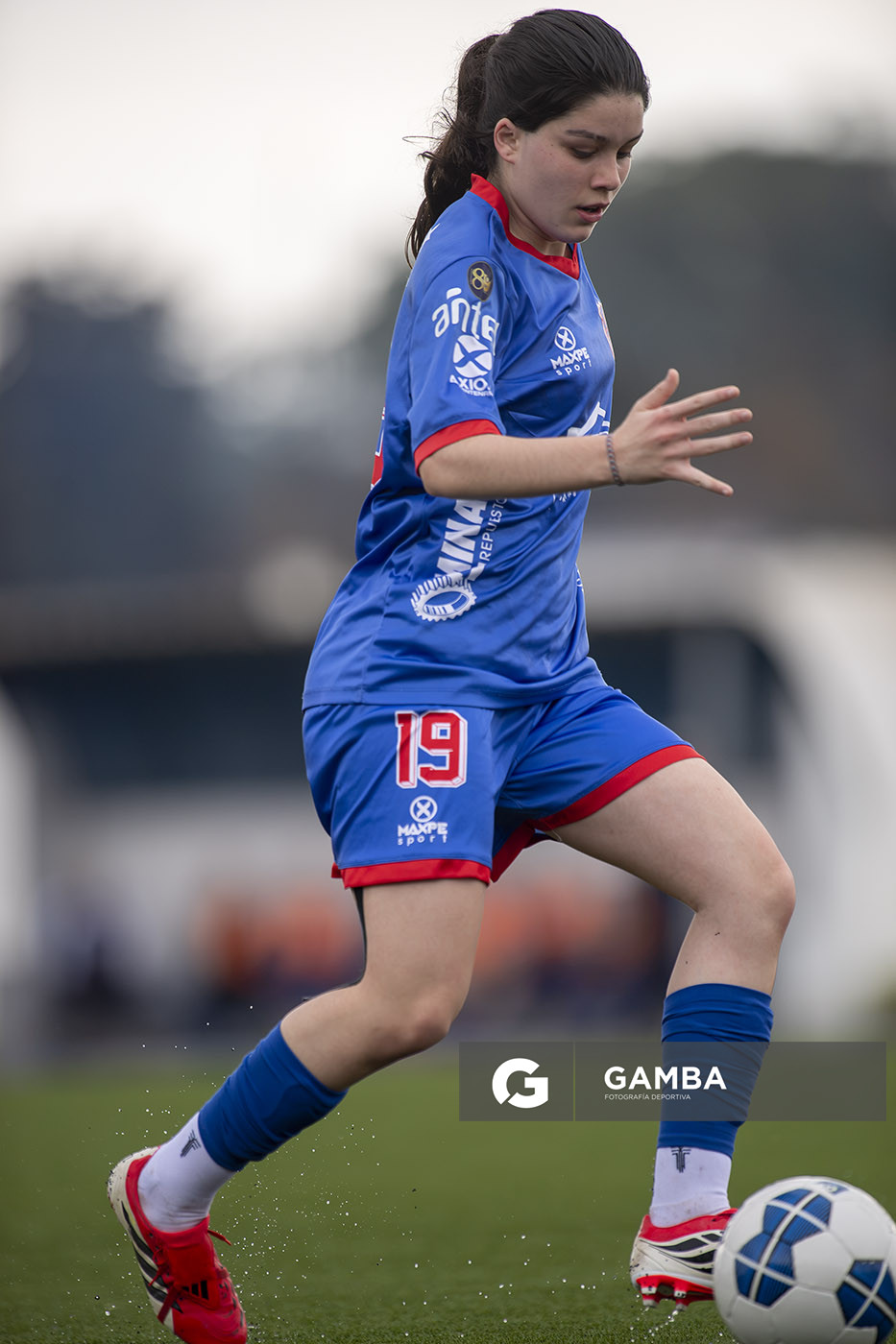Agustina Bentancor, de Lito, Campeonato Minuano Femenino. Estadio Juan Antonio Lavalleja.