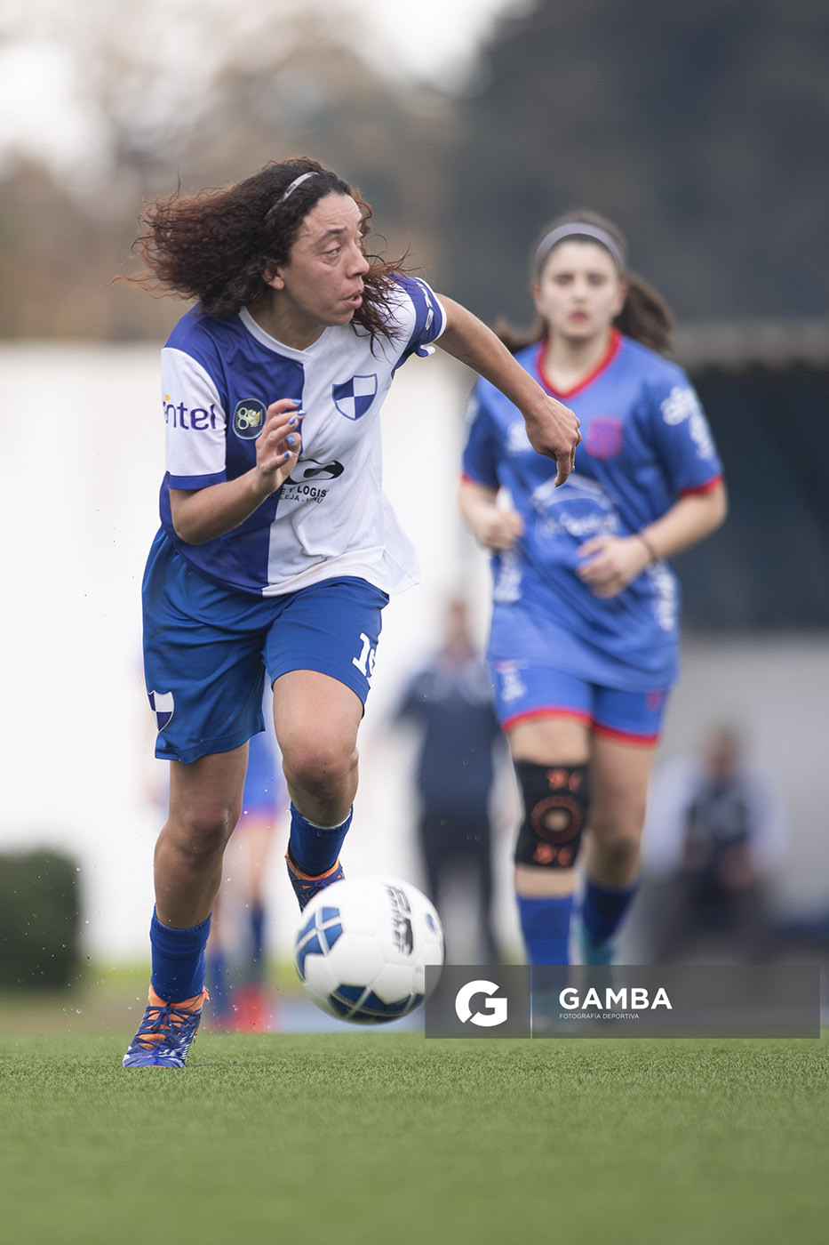 Yesika Guadalupe, de Granjeros, Campeonato Minuano Femenino. Estadio Juan Antonio Lavalleja.